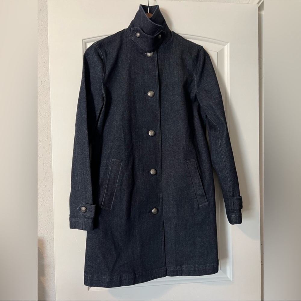 NWOT Rare Vintage Lauren Jean Co. Military Classic Denim
Jean Coat